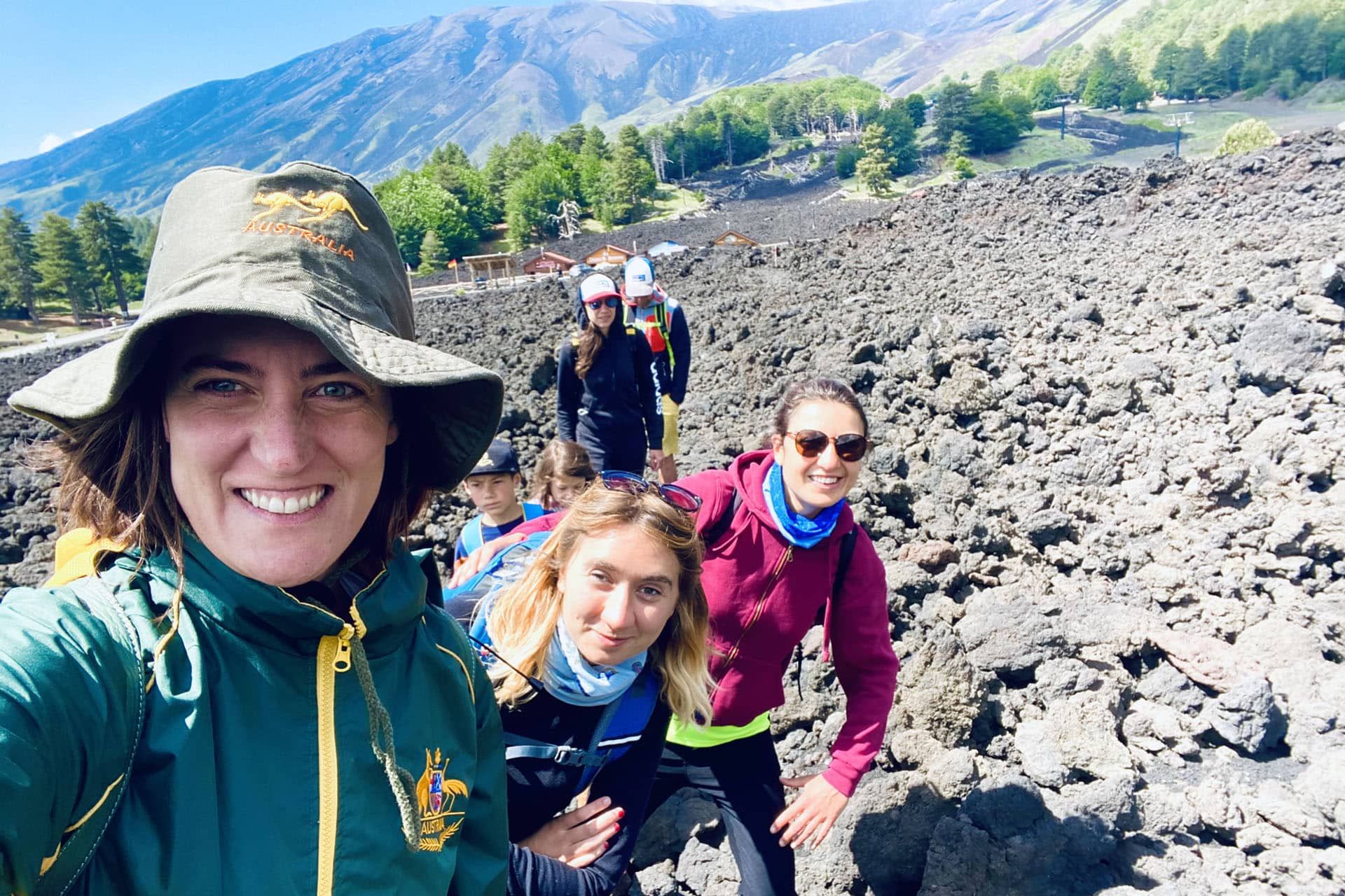 Trekking sull'Etna